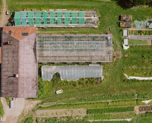 Loheland-Garten Gewächshäuser